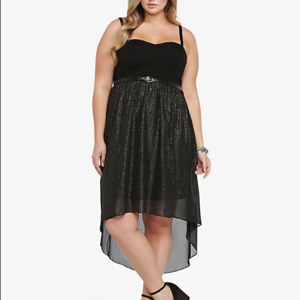 Torrid sweet heart high low dress!
